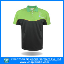 Man Cheap Price 100% Poliéster Polo T-Shirt para Casual